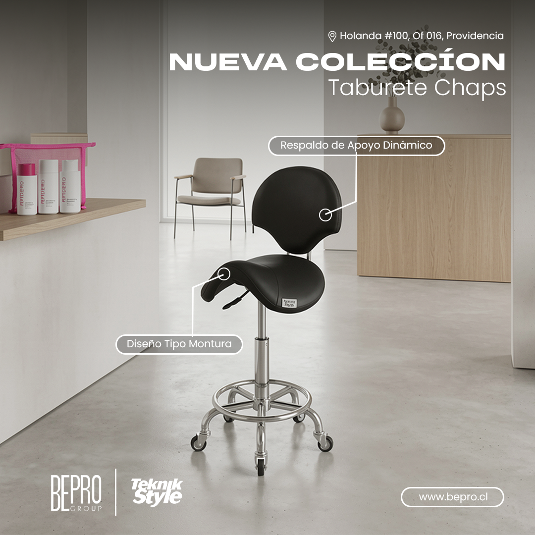 Taburete Con Respaldo Chaps