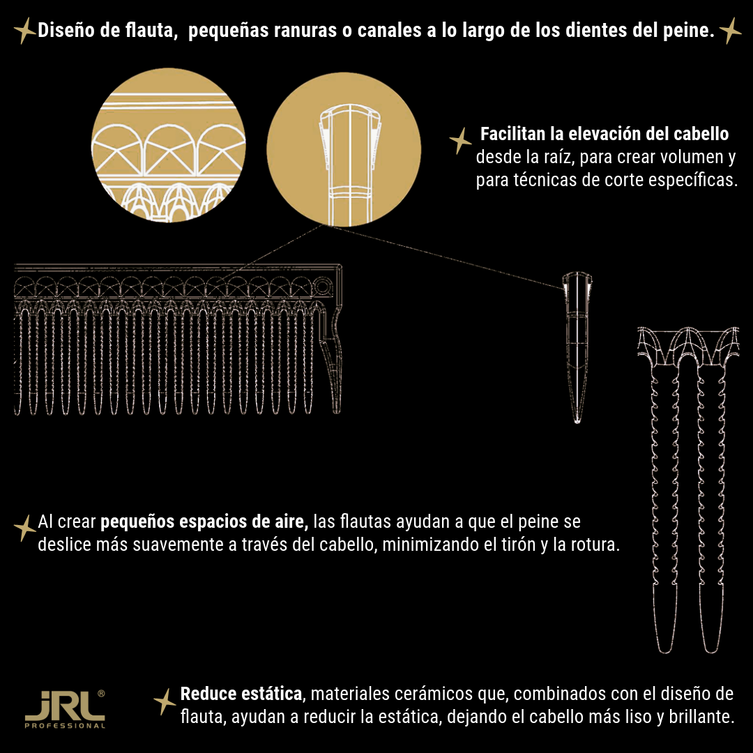 Peineta Jrl Corte (J304)