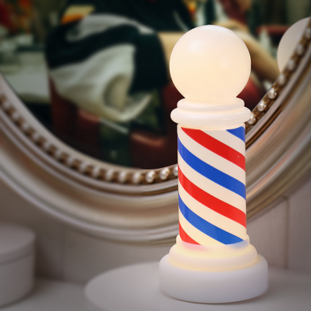 POLE BARBER LUZ LED VIC+