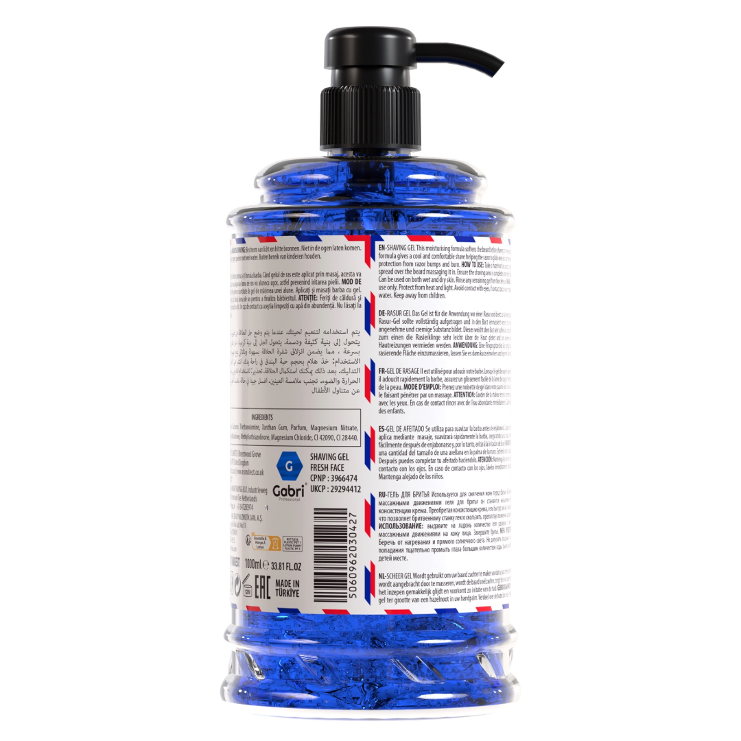 Gabri Professional - Shaving Gel - Blue Ice 1L.
