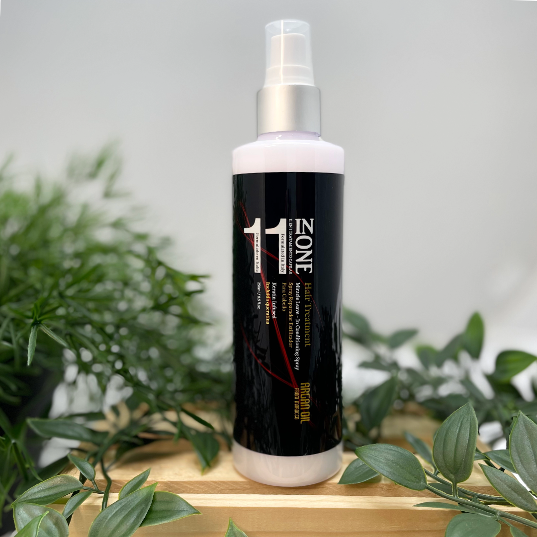 11 En 1: Tratamiento sin enjuague con aceite de argán