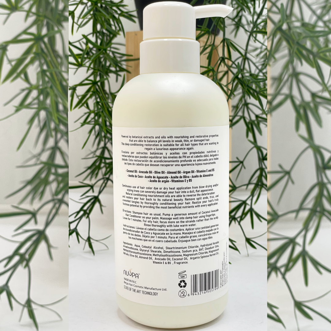 Acondicionador Coco y Palta 450ml