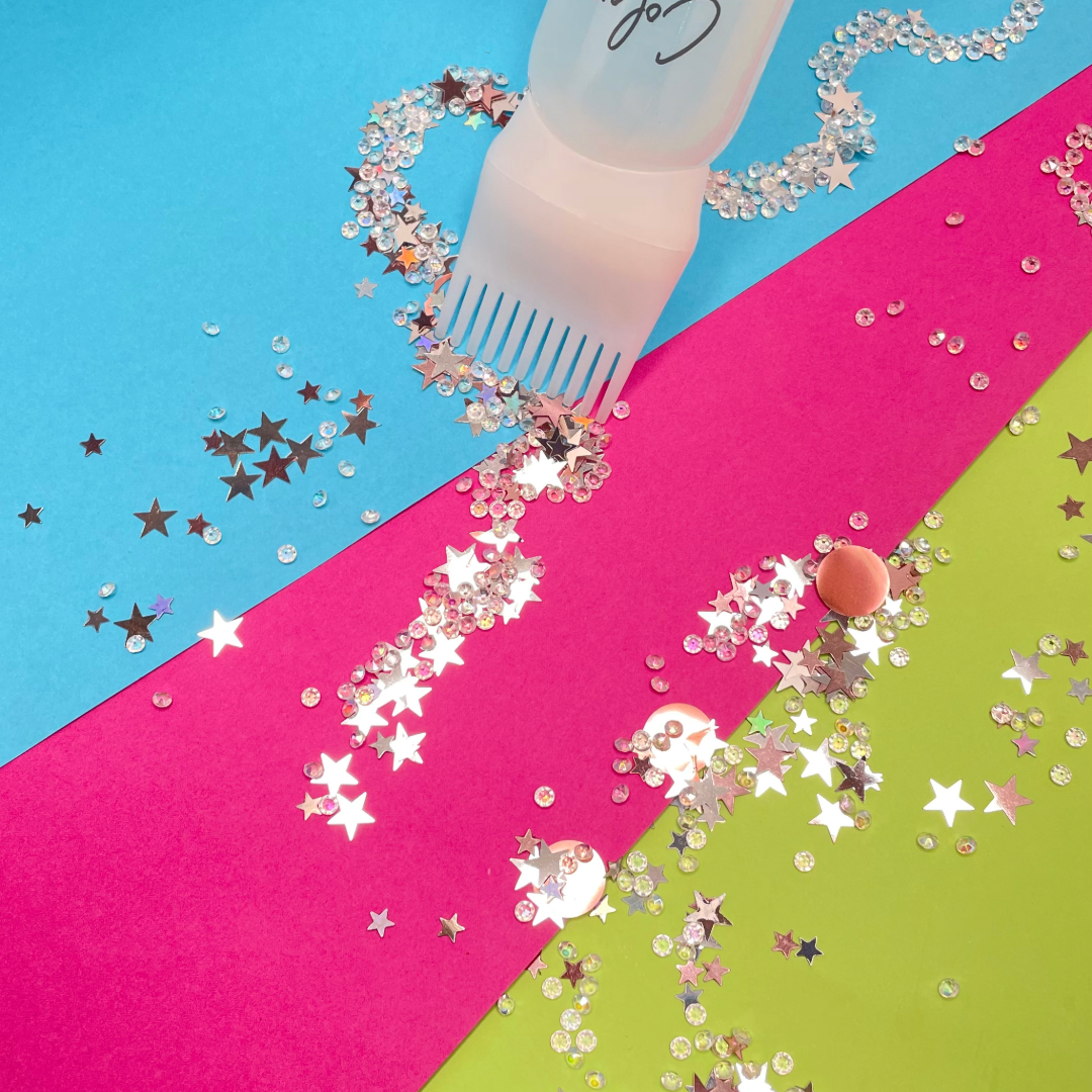 Botella Aplicador Tinte con Peines