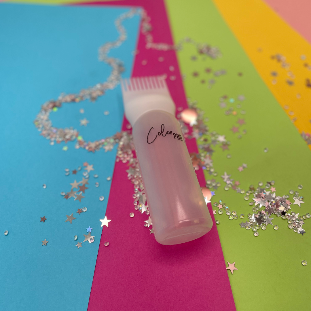 Botella Aplicador Tinte con Peines