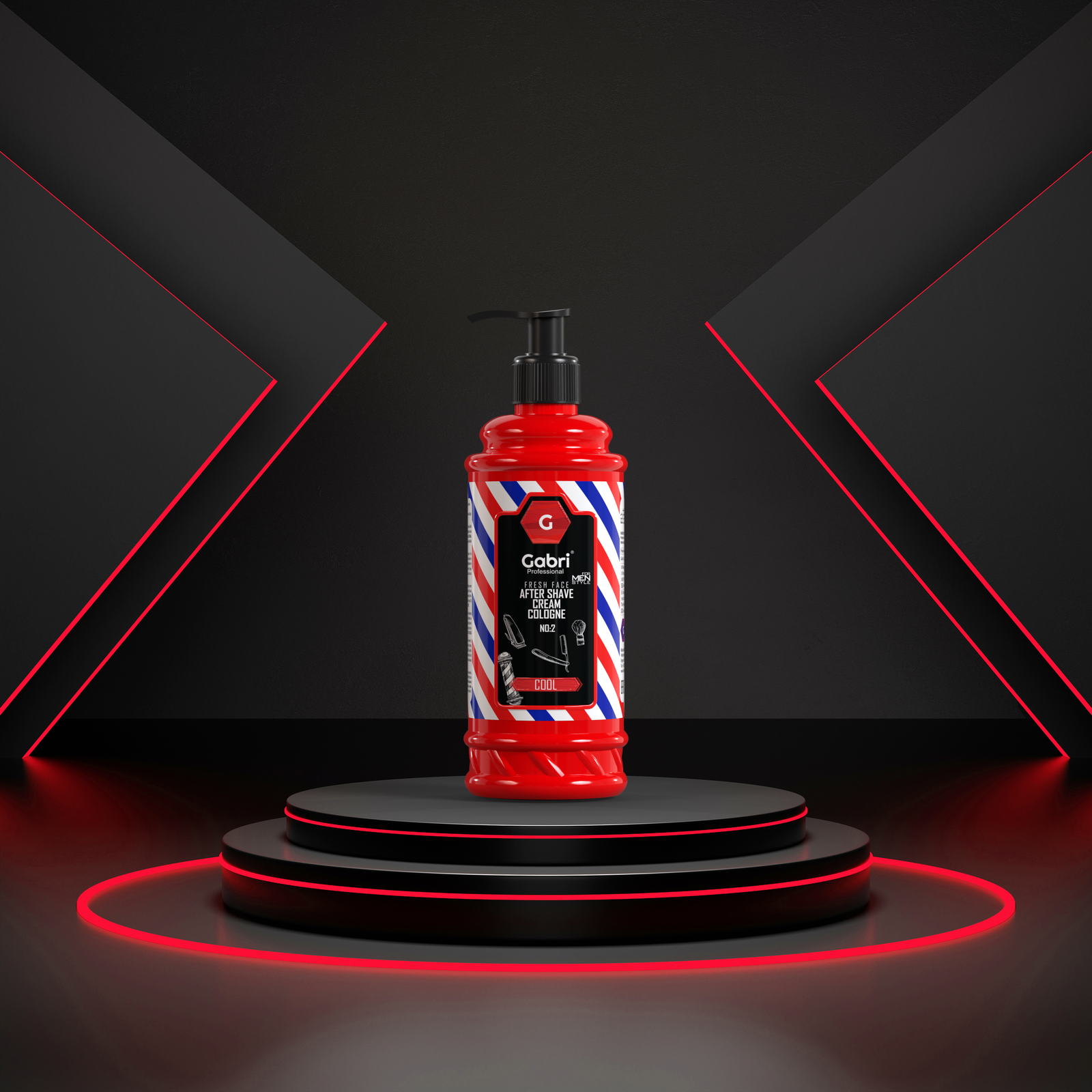 Gabri Professional - After Shave Cream Cologne – Cool No 2