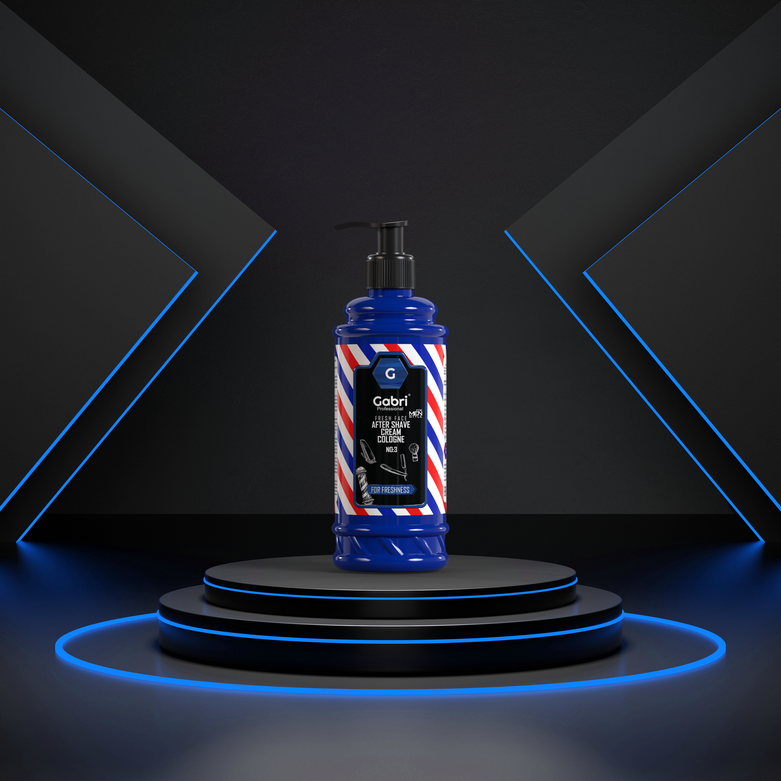 Gabri Professional - After Shave Cream Cologne - For Freshness - No 3