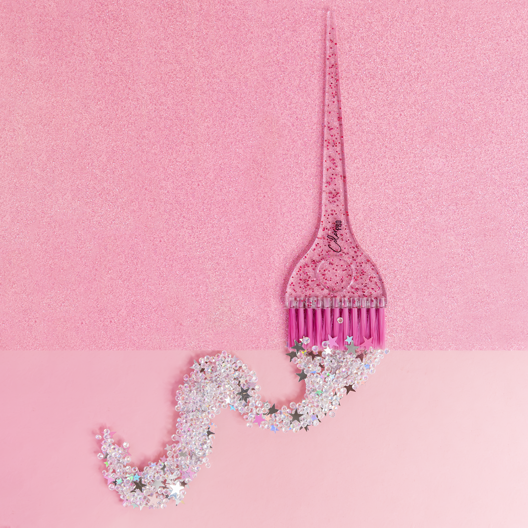 Brochas Para Tintura Glitter Set