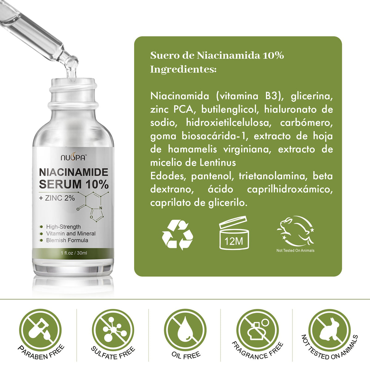 Serum Niacinamida 30ml