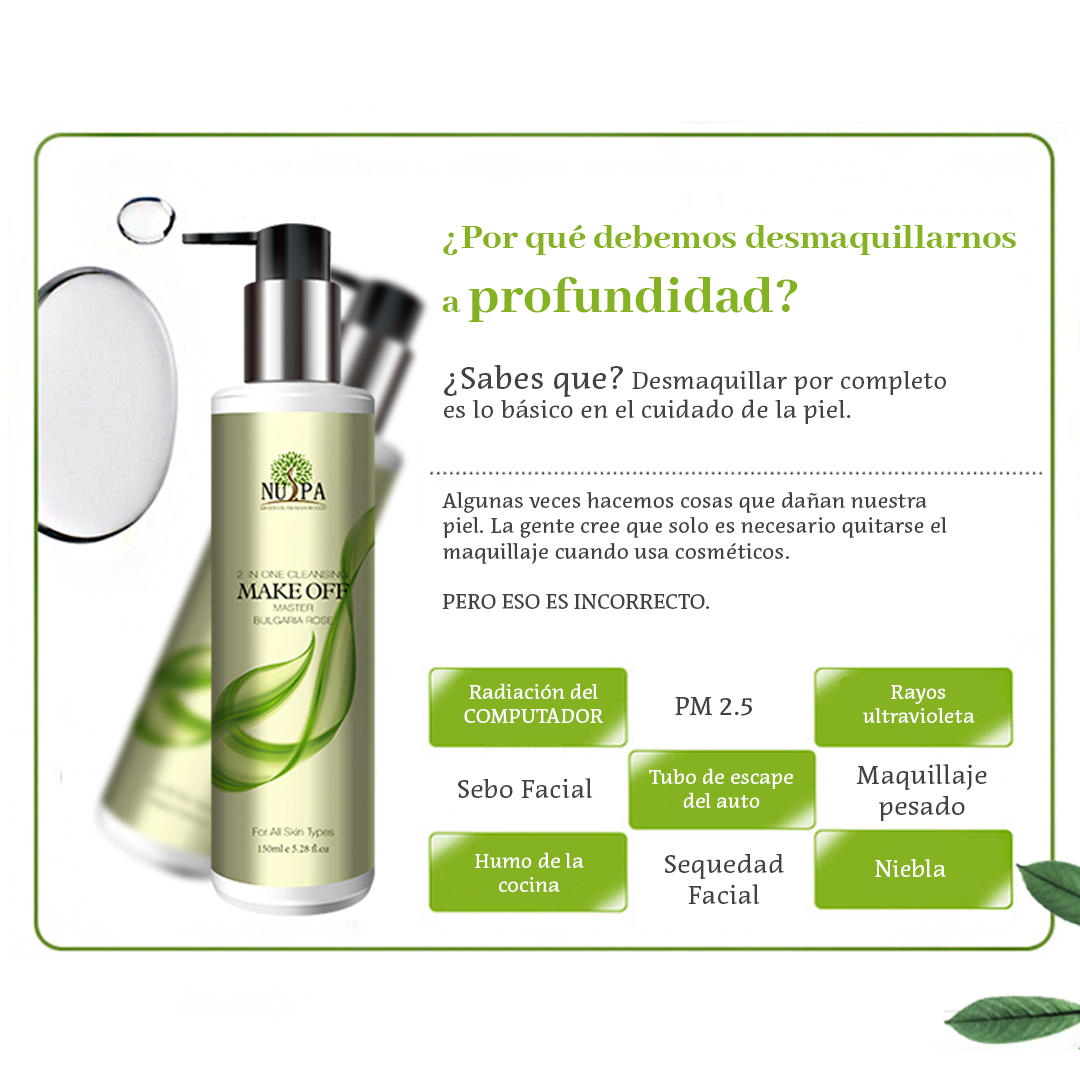 Removedor de Maquillaje Nuspa