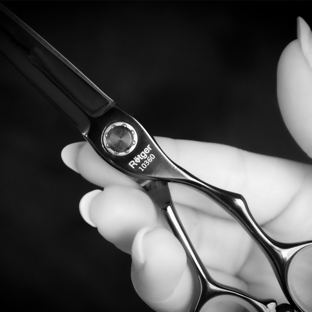 Tijera Filo de Navaja Rotger Diamond Nero (103)