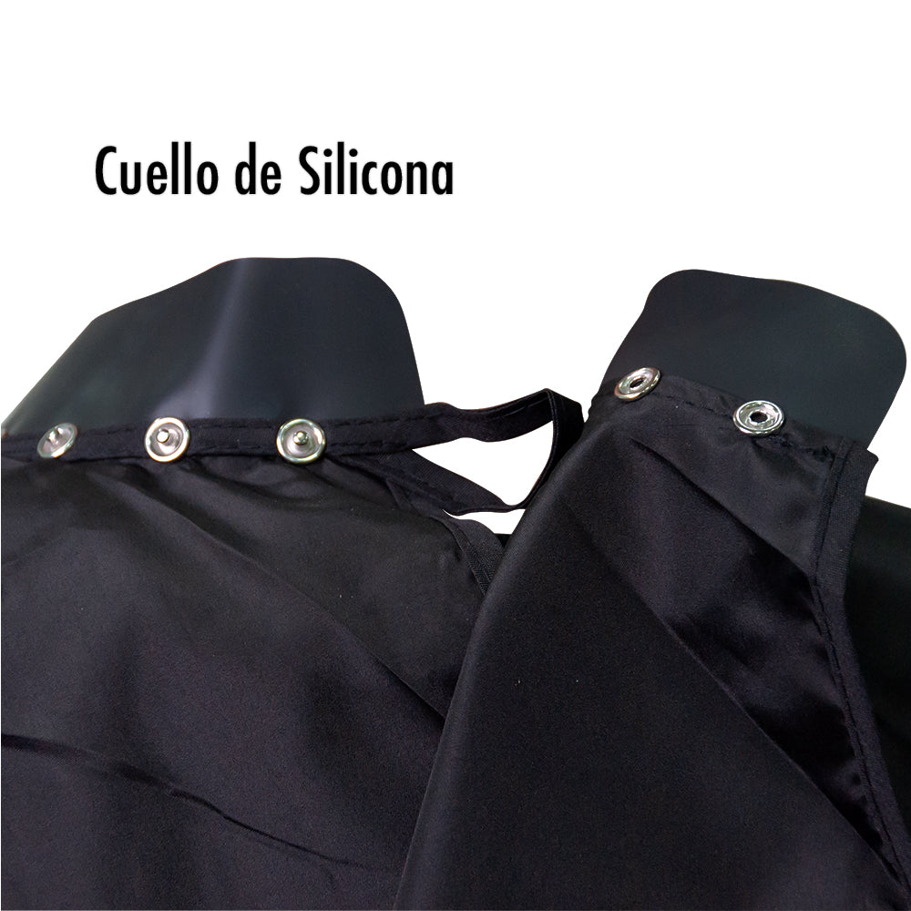 Capa Larga Lisa Cuello de Silicona
