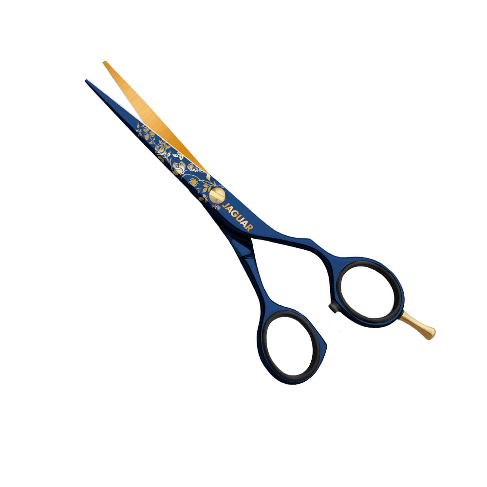 Tijera Filo Navaja Jaguar Golden Blossom