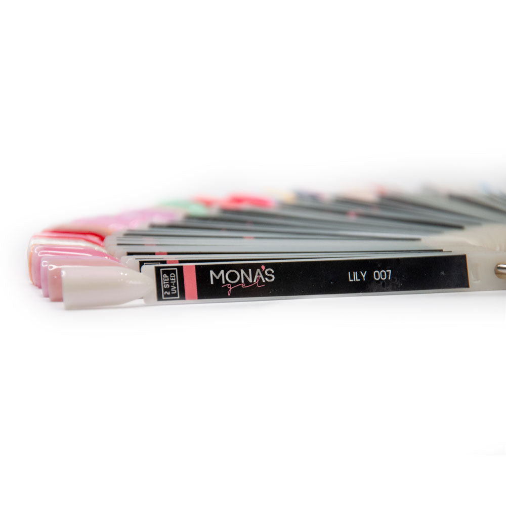 Carta de Colores Esmaltes Color Gel