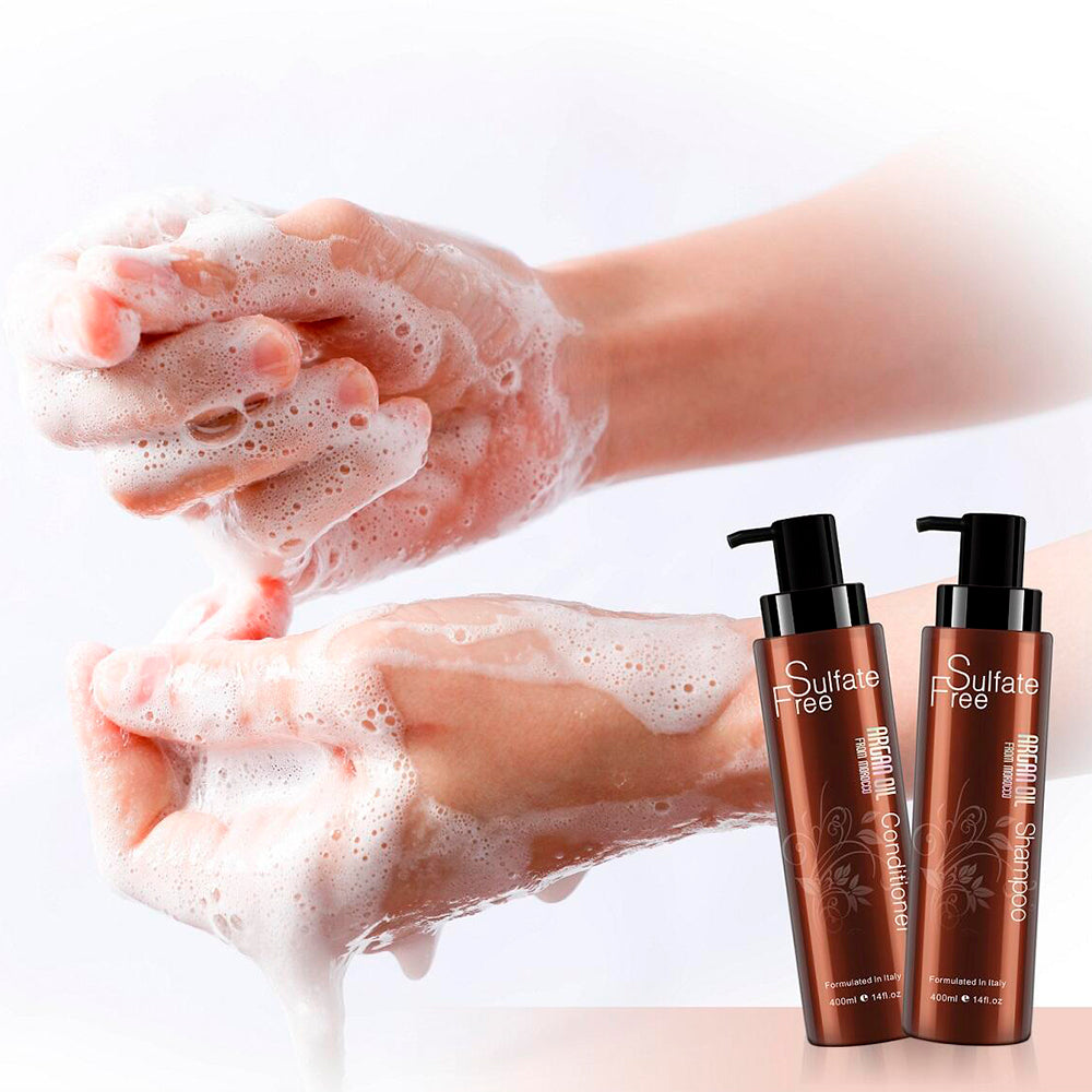 Acondicionador con Aceite de Argán  Sulfate Free